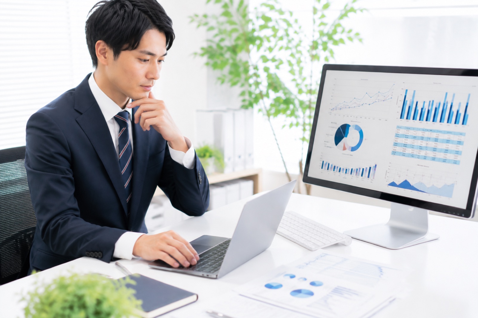 AIを活用したアウトバウンド営業のシーン